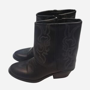 Black Chelsea Cowboy Boots